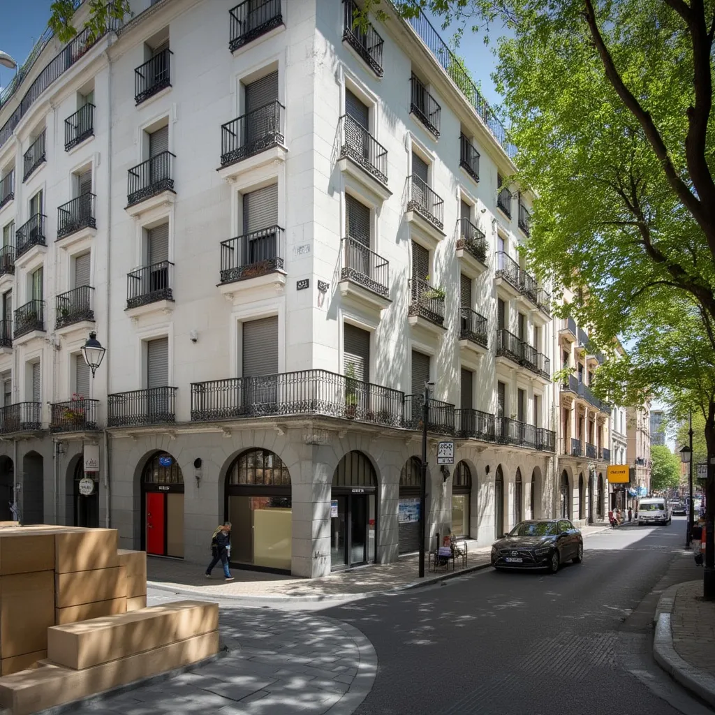 Ubicación de la oficina en Madrid